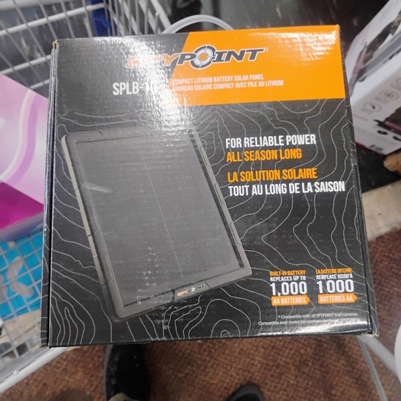 SpyPoint Solar Battery Panel - - Picture 1 of 1